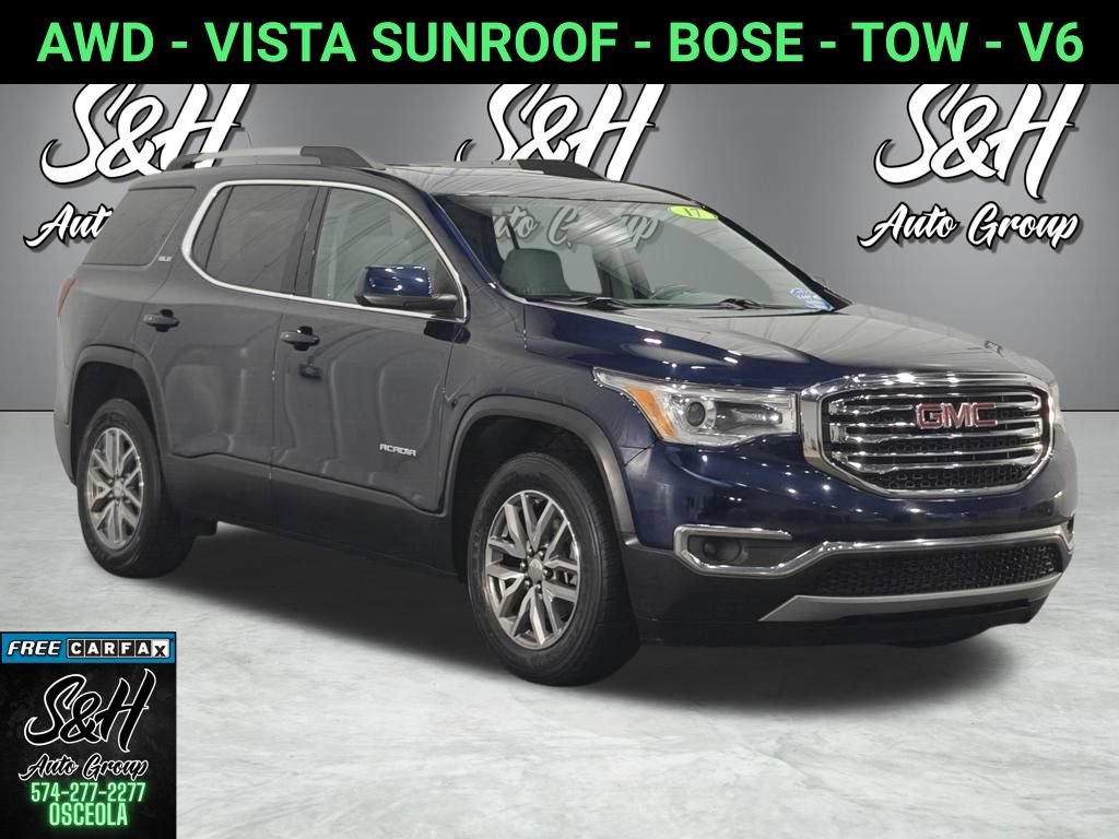 Used 2017 GMC Acadia SLE w/ Driver Alert Package I AWD/4WD image 1