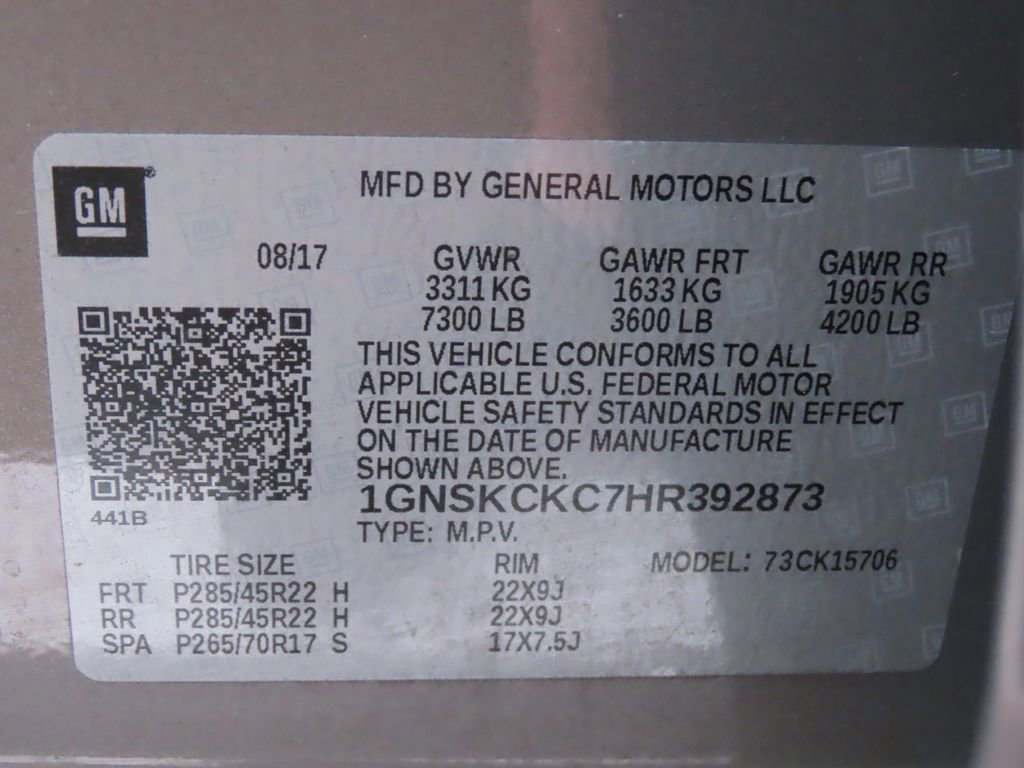 Used 2017 Chevrolet Tahoe Premier AWD/4WD image 21