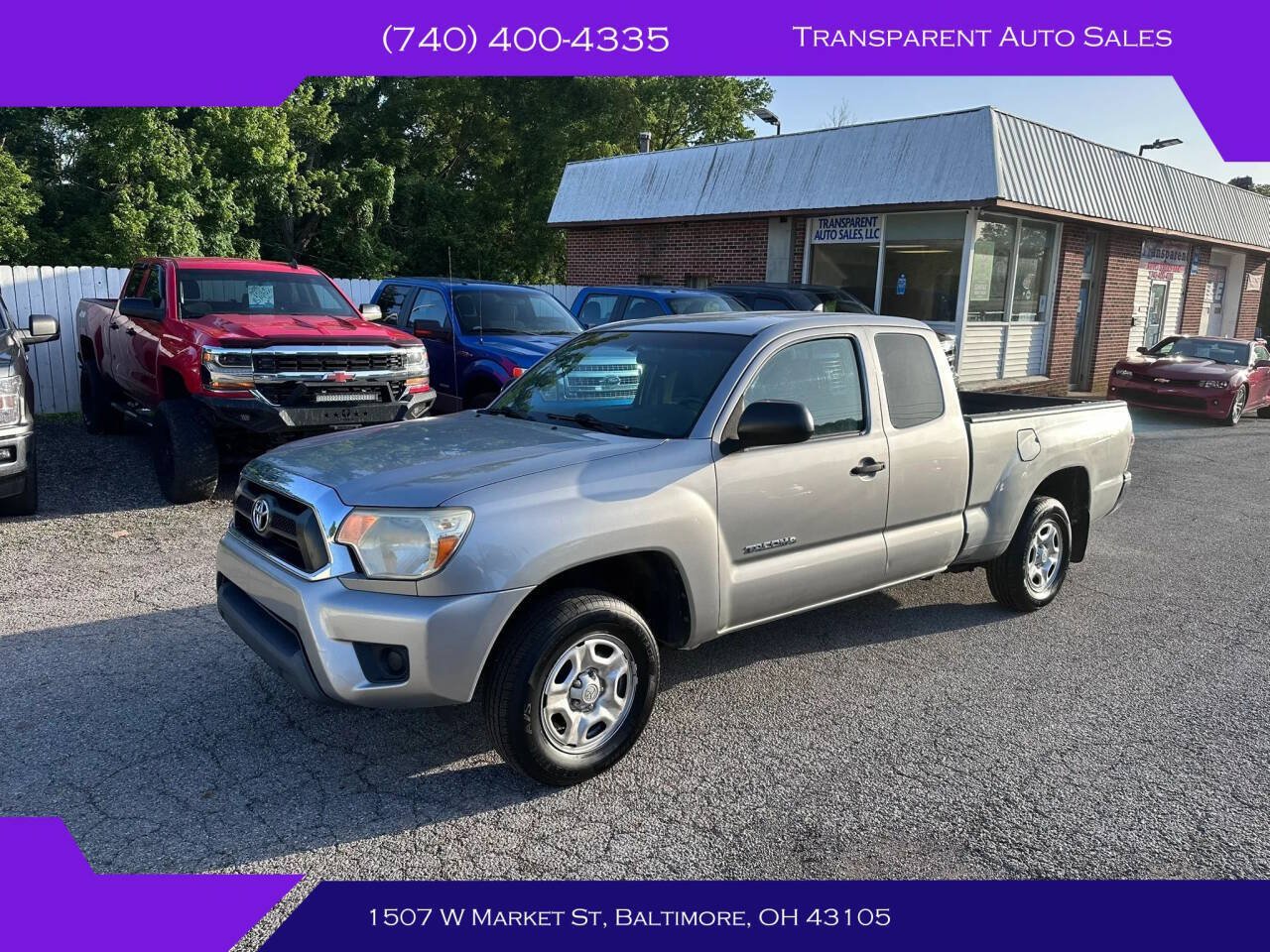Used 2015 Toyota Tacoma 2WD Access Cab w/ SR5 Package image 1