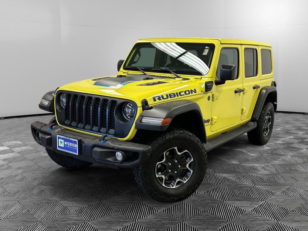 Used 2023 Jeep Wrangler Unlimited Rubicon 4xe w/ Steel Bumper Group