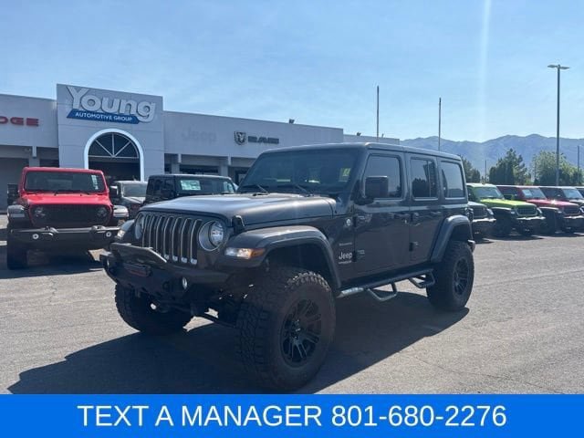 Used 2018 Jeep Wrangler Unlimited Sahara w/ Cold Weather Group