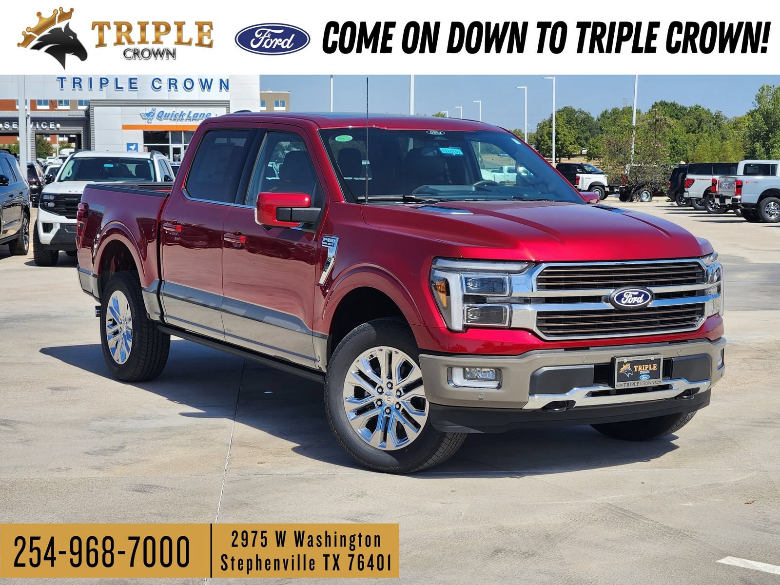 New 2026 Ford F150 King Ranch w/ Equipment Group 601A High AWD/4WD 360° Tour