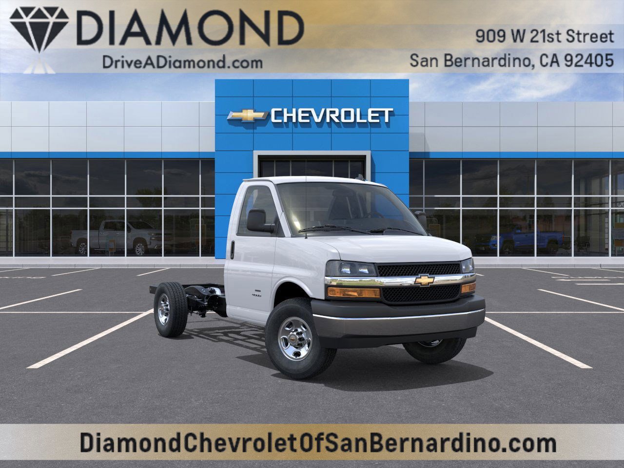 New 2025 Chevrolet Express 3500 w/ Power Convenience Package