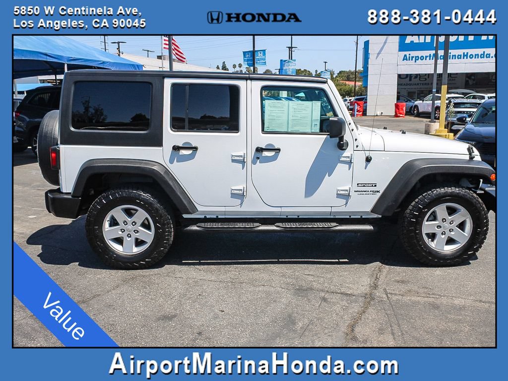 Used 2018 Jeep Wrangler Unlimited Sport S AWD/4WD image 20