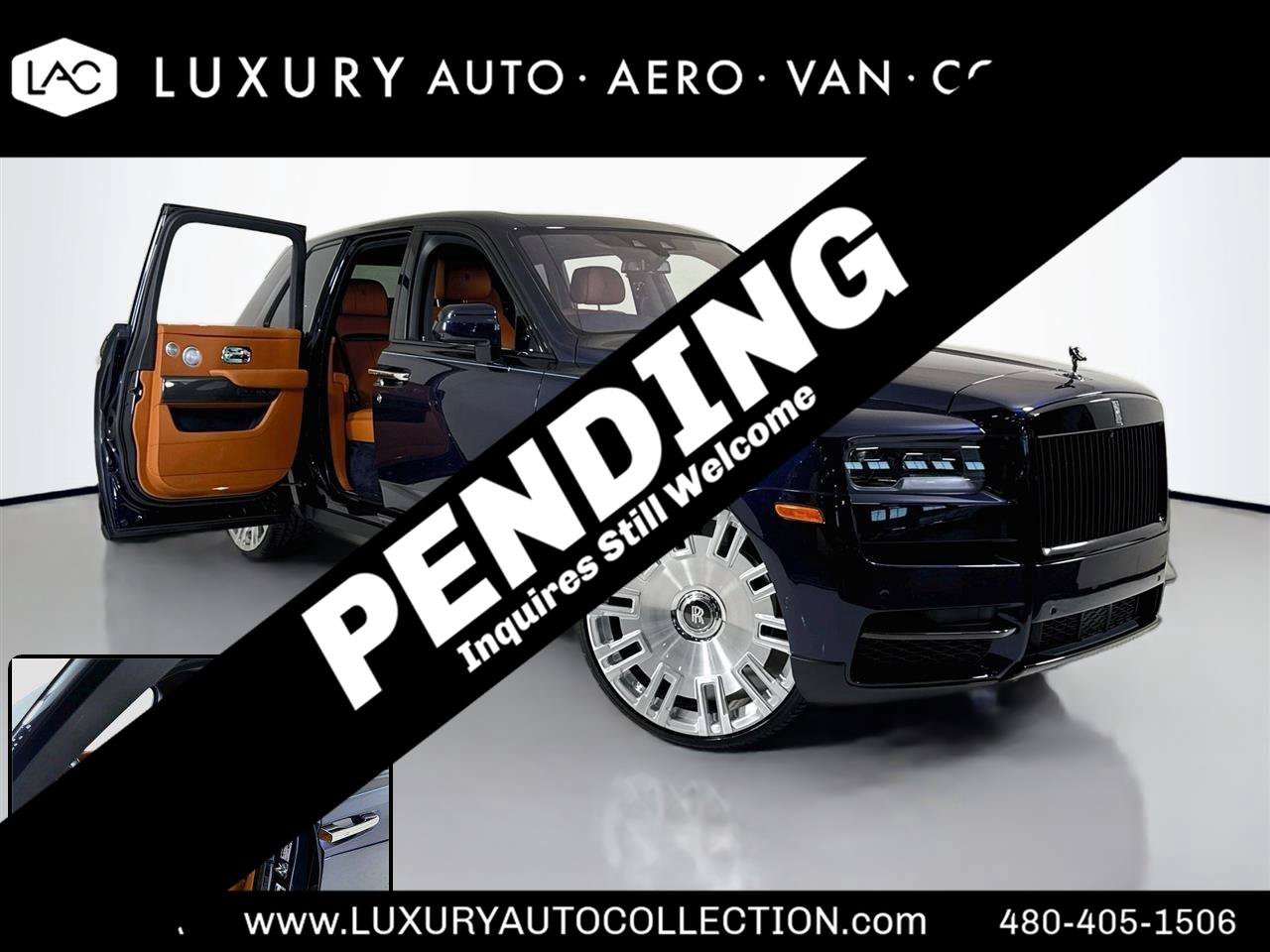 Used 2022 Rolls-Royce Cullinan Black Badge w/ Dark Exterior Package