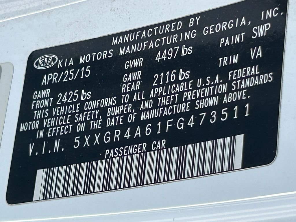Used 2015 Kia Optima SX FWD image 36