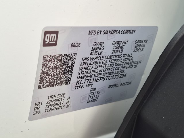 New 2026 Chevrolet Trax LT w/ Sunroof Package FWD image 15