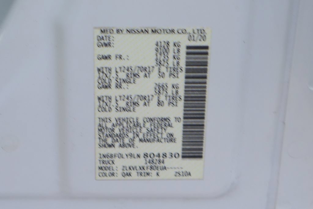 Used 2020 Nissan NV 2500 SV RWD image 46