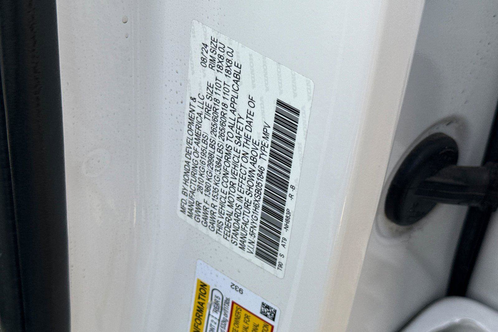 Certified 2025 Honda Pilot TrailSport image 29