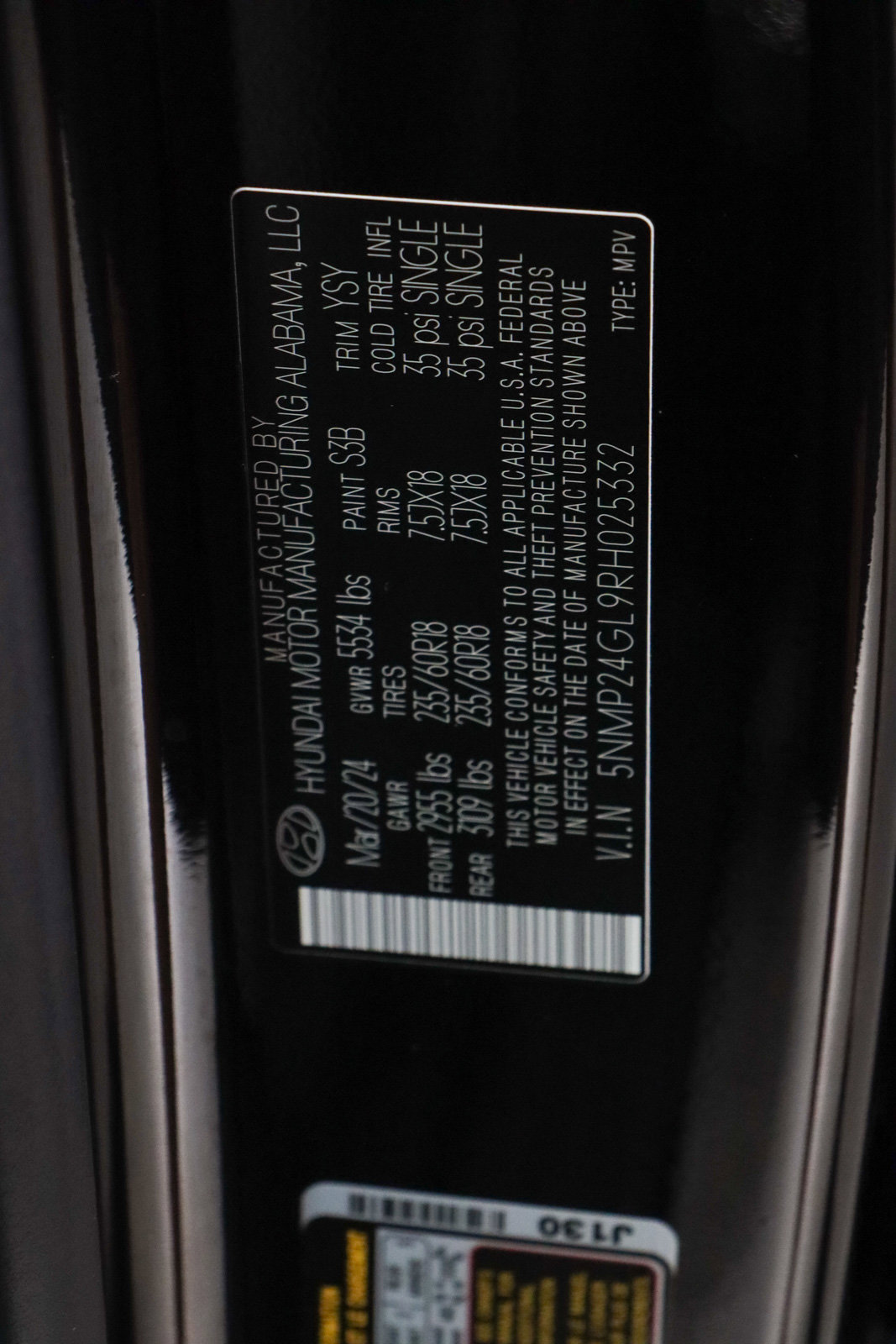 Used 2024 Hyundai Santa Fe SEL FWD image 34