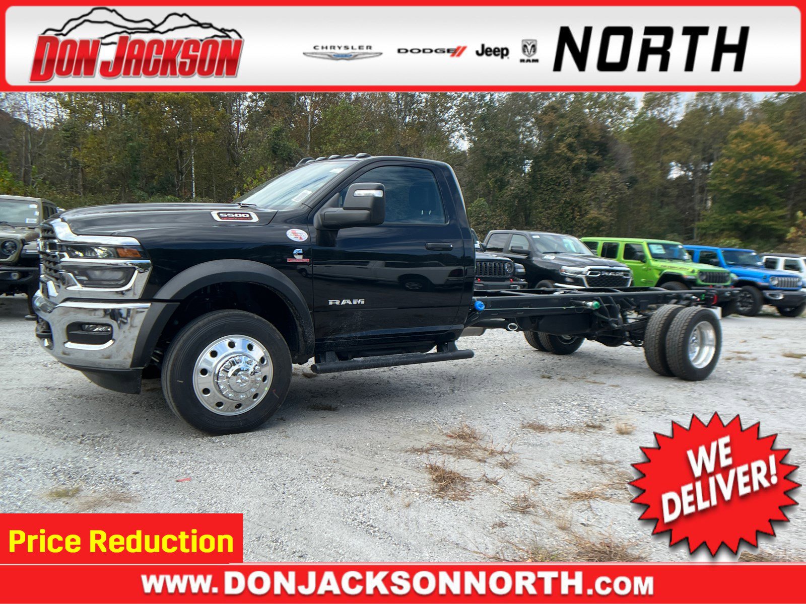 New 2025 RAM 5500 2WD Regular Cab