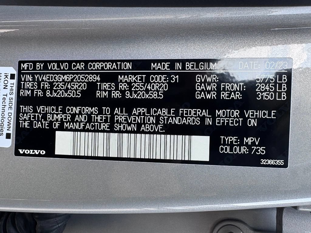 Used 2023 Volvo C40 P8 Recharge Ultimate AWD/4WD image 44