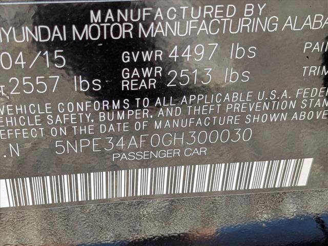 Used 2016 Hyundai Sonata Limited w/ Option Group 05 image 24