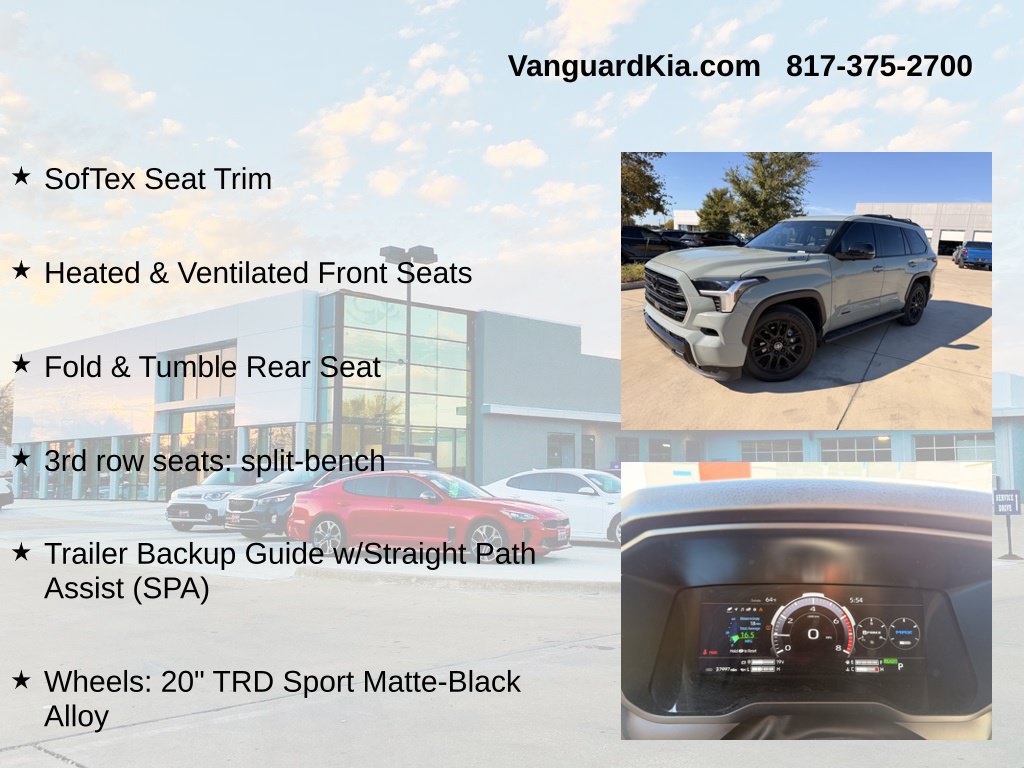 Used 2025 Toyota Sequoia Limited w/ Nightshade Package RWD image 24