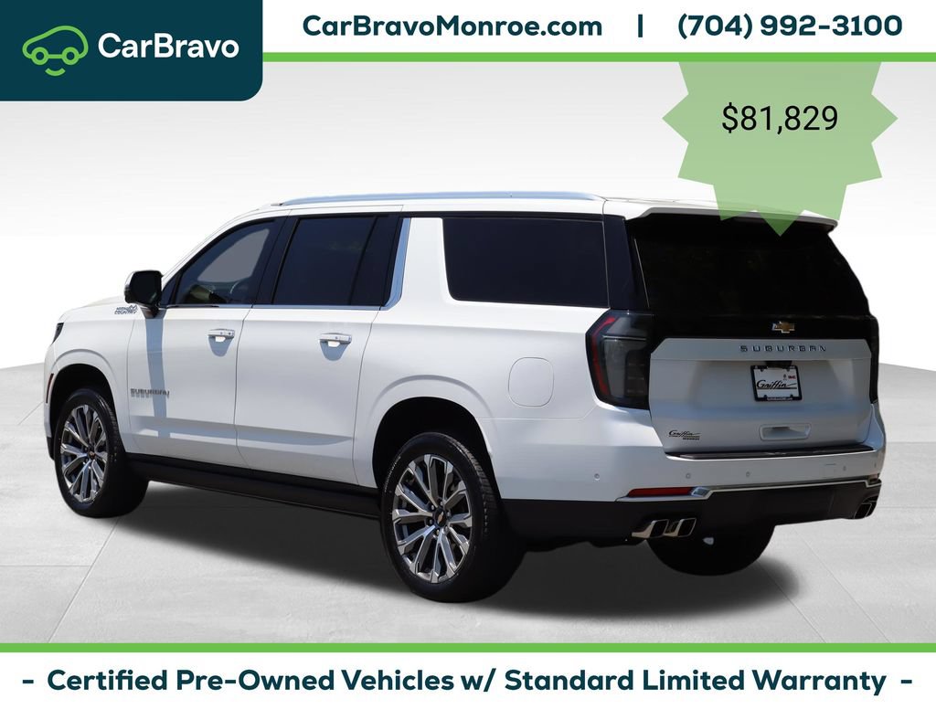Certified 2025 Chevrolet Suburban High Country AWD/4WD image 4