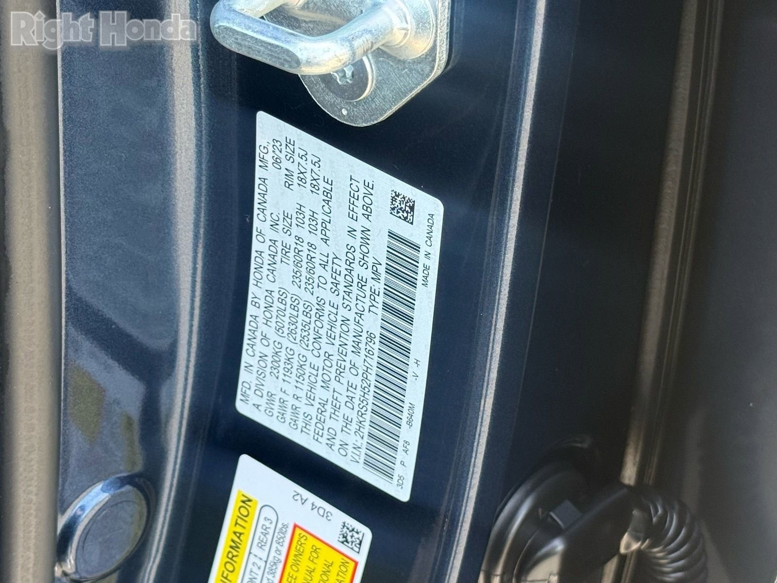 Certified 2023 Honda CR-V Sport image 35