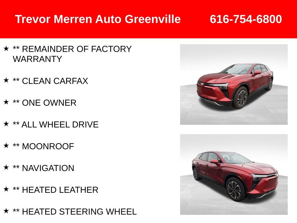 Used 2024 Chevrolet Blazer EV LT AWD/4WD image 8
