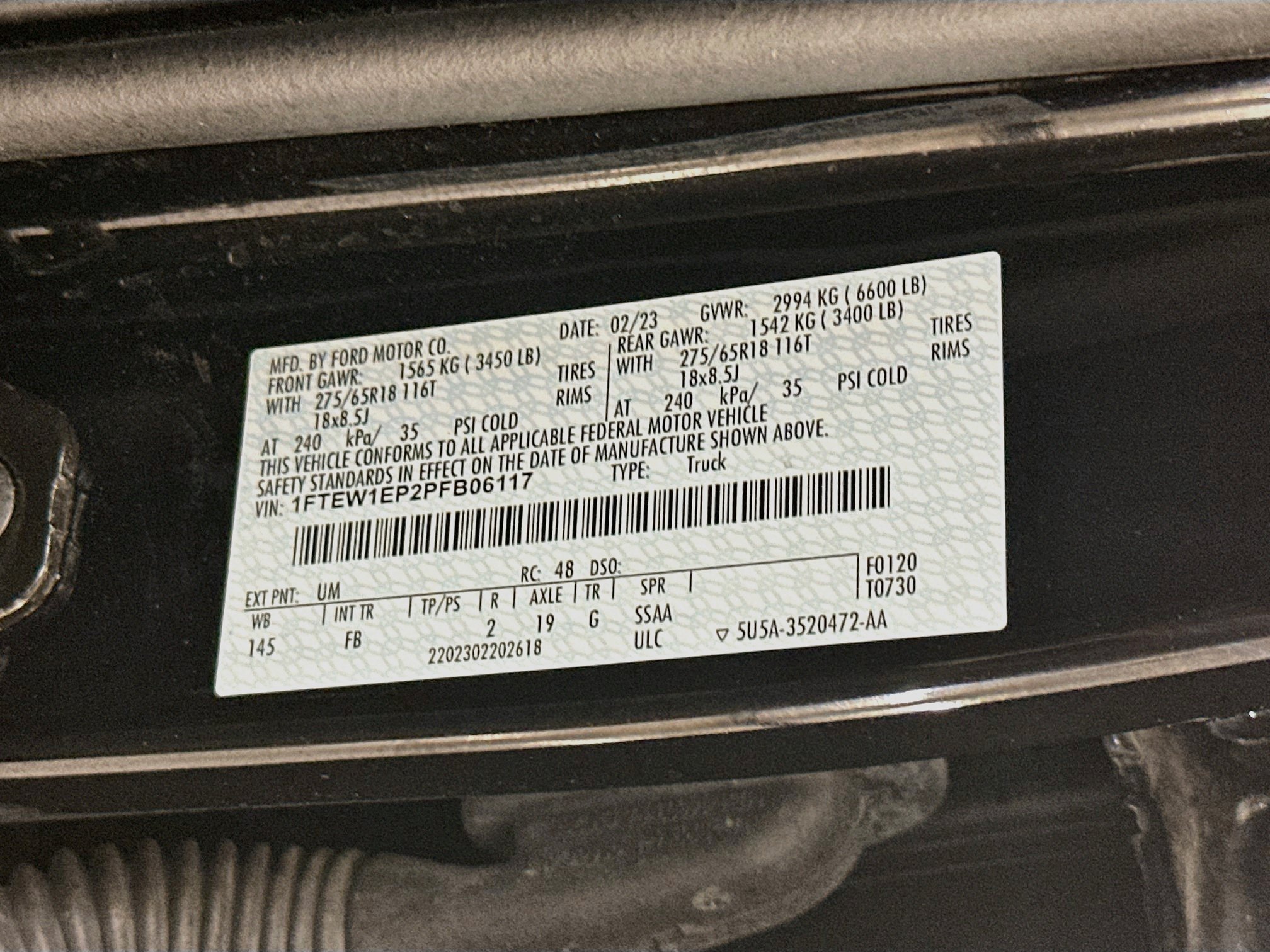 Used 2023 Ford F150 XLT w/ Equipment Group 302A High AWD/4WD image 12