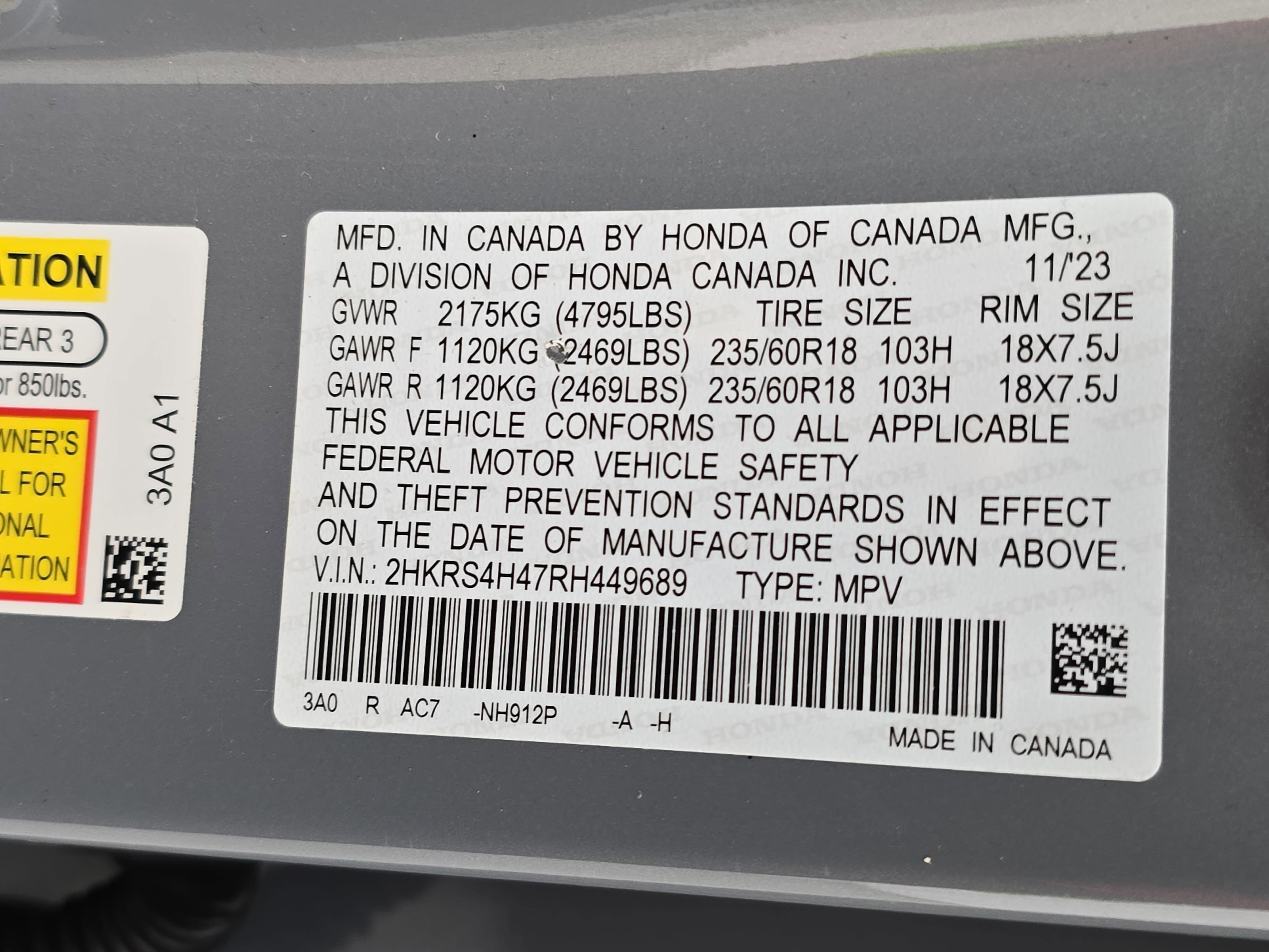 Certified 2024 Honda CR-V EX image 35