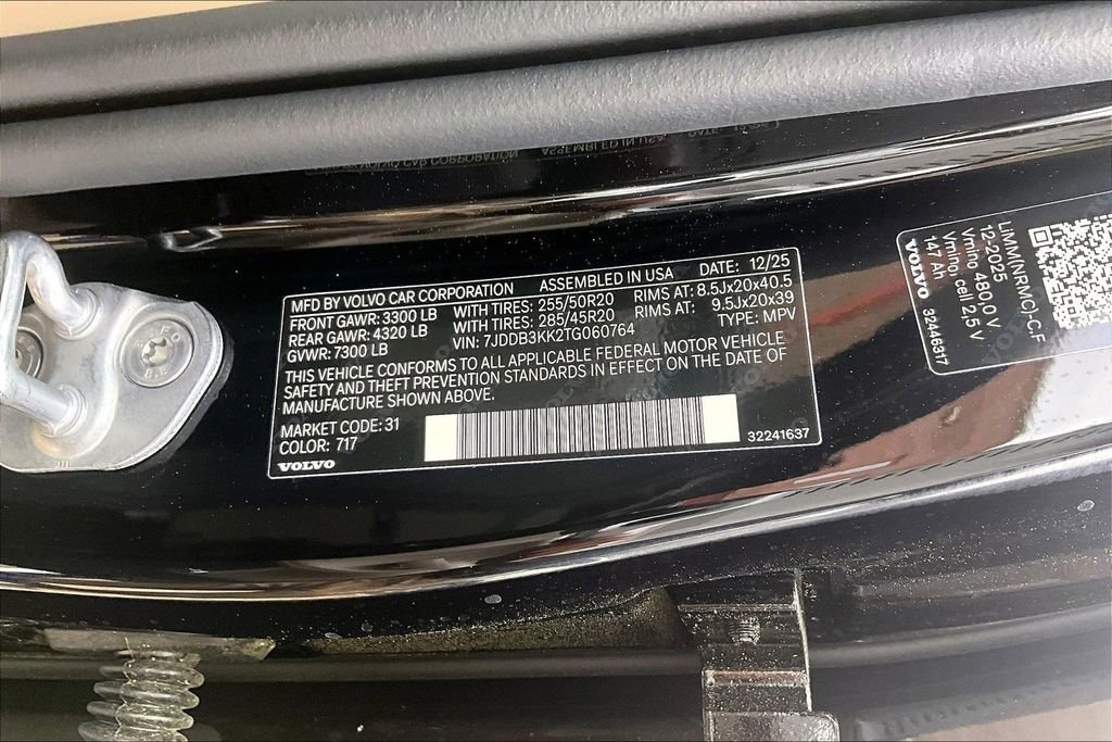 New 2026 Volvo EX90 Plus AWD/4WD image 36