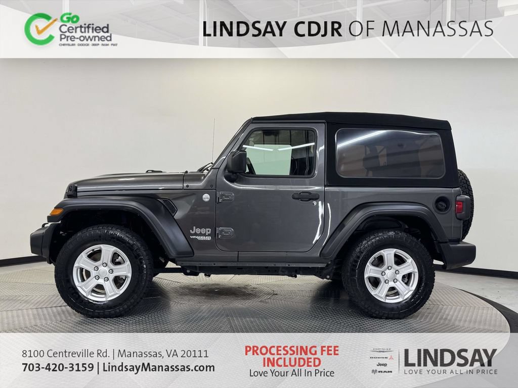 Certified 2019 Jeep Wrangler Sport AWD/4WD image 6