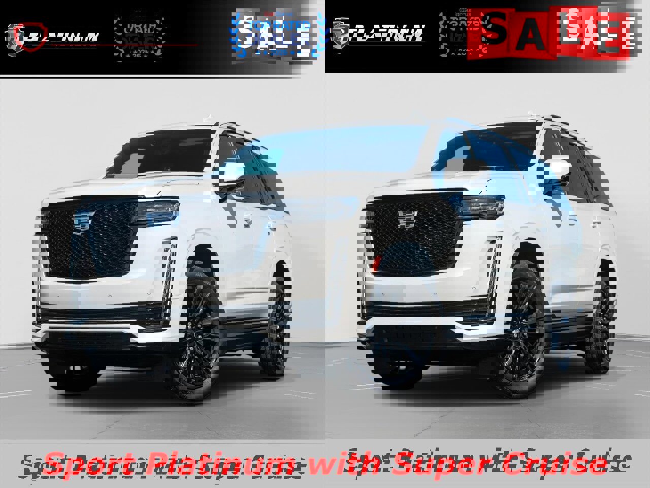 Used 2022 Cadillac Escalade Sport Platinum w/ Heavy-Duty Trailer Package image 1