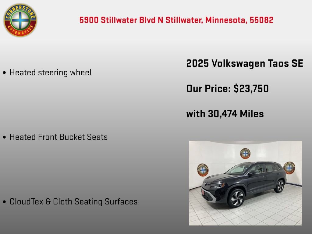 Used 2025 Volkswagen Taos SE AWD/4WD image 15