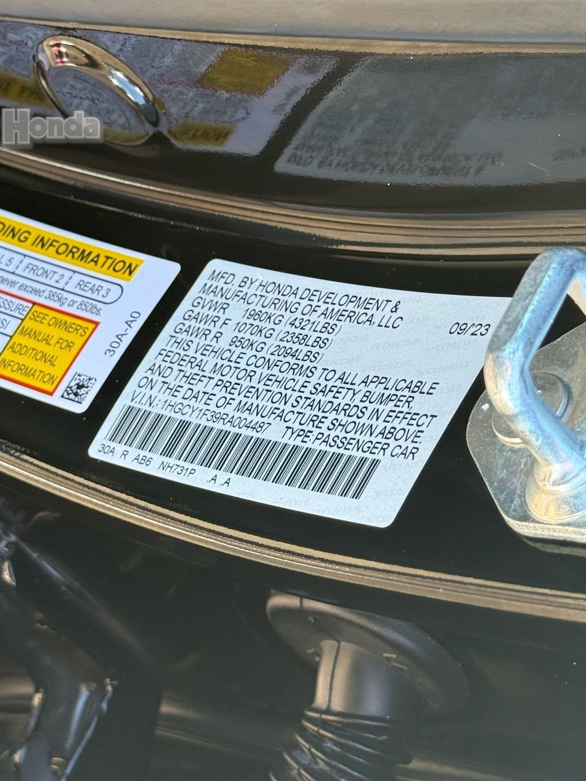 Used 2024 Honda Accord EX image 33