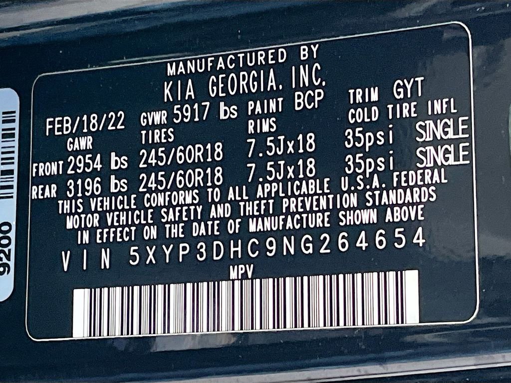 Used 2022 Kia Telluride EX image 35