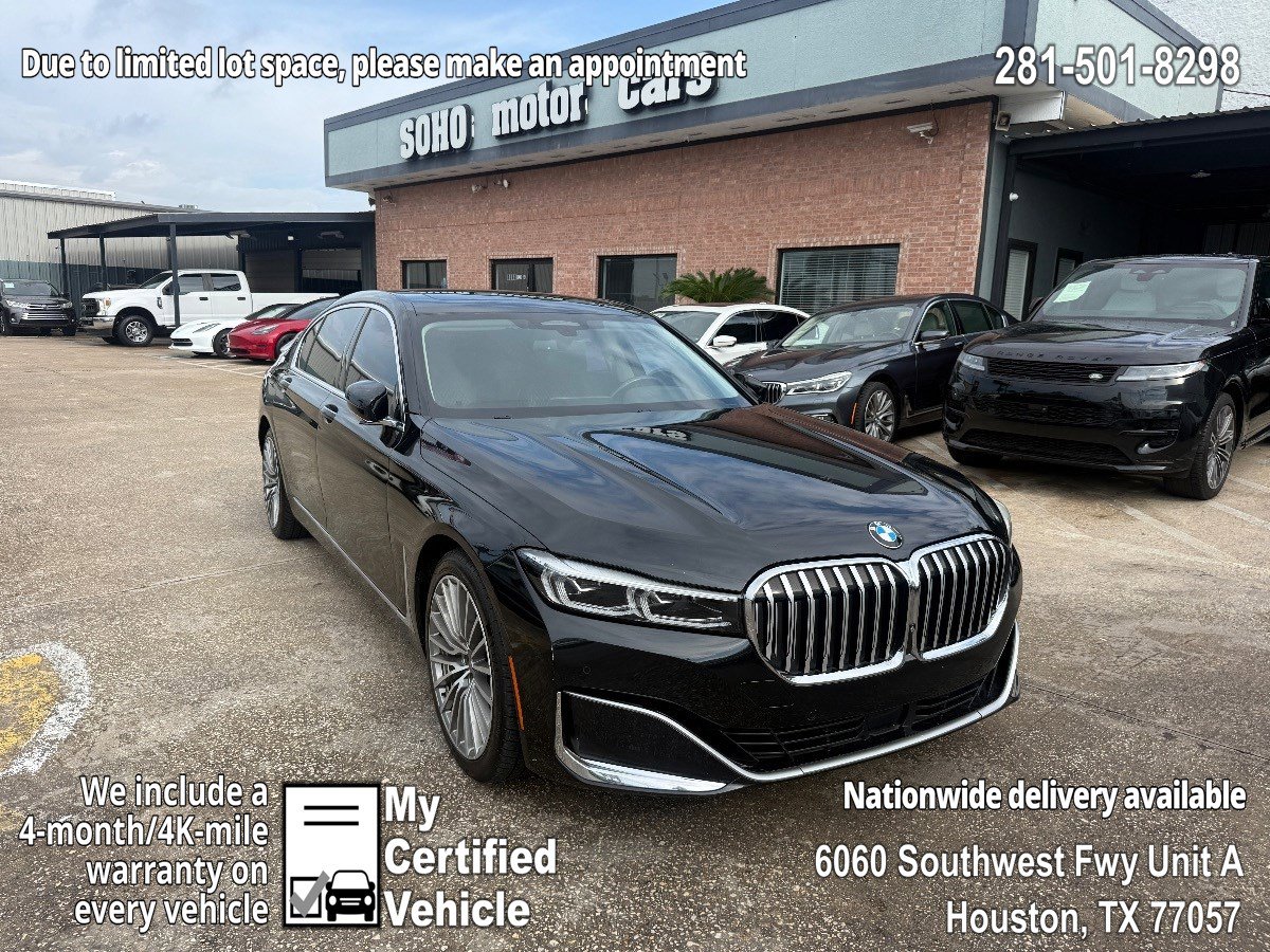 Used 2022 BMW 740i w/ Premium Package RWD image 1