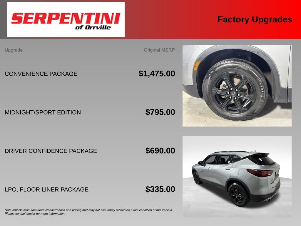 Used 2023 Chevrolet Blazer LT w/ Convenience Package FWD image 6