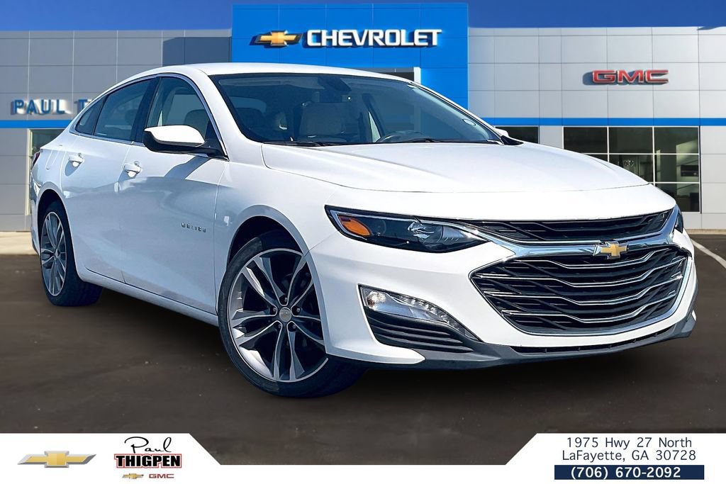Used 2022 Chevrolet Malibu LT w/ Leather Package FWD image 1