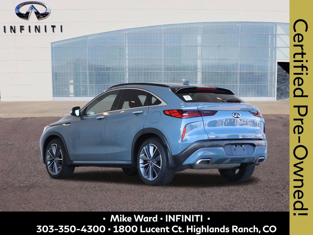 Certified 2023 INFINITI QX55 Luxe AWD/4WD image 3
