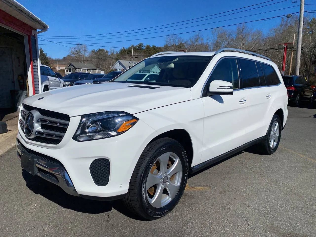 Used 2017 Mercedes-Benz GLS 450 GLS 450 Sport Utility 4D image 2