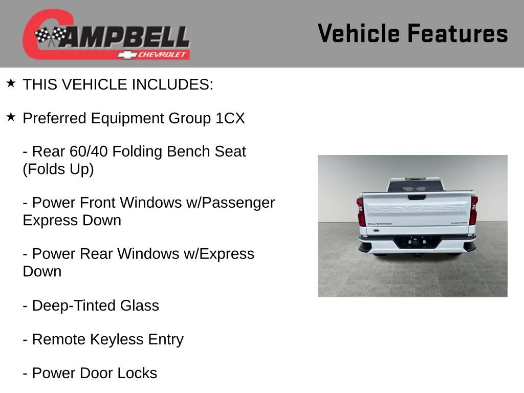 Used 2021 Chevrolet Silverado 1500 Custom image 5