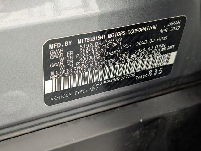 Used 2022 Mitsubishi Outlander SEL Black Edition image 36