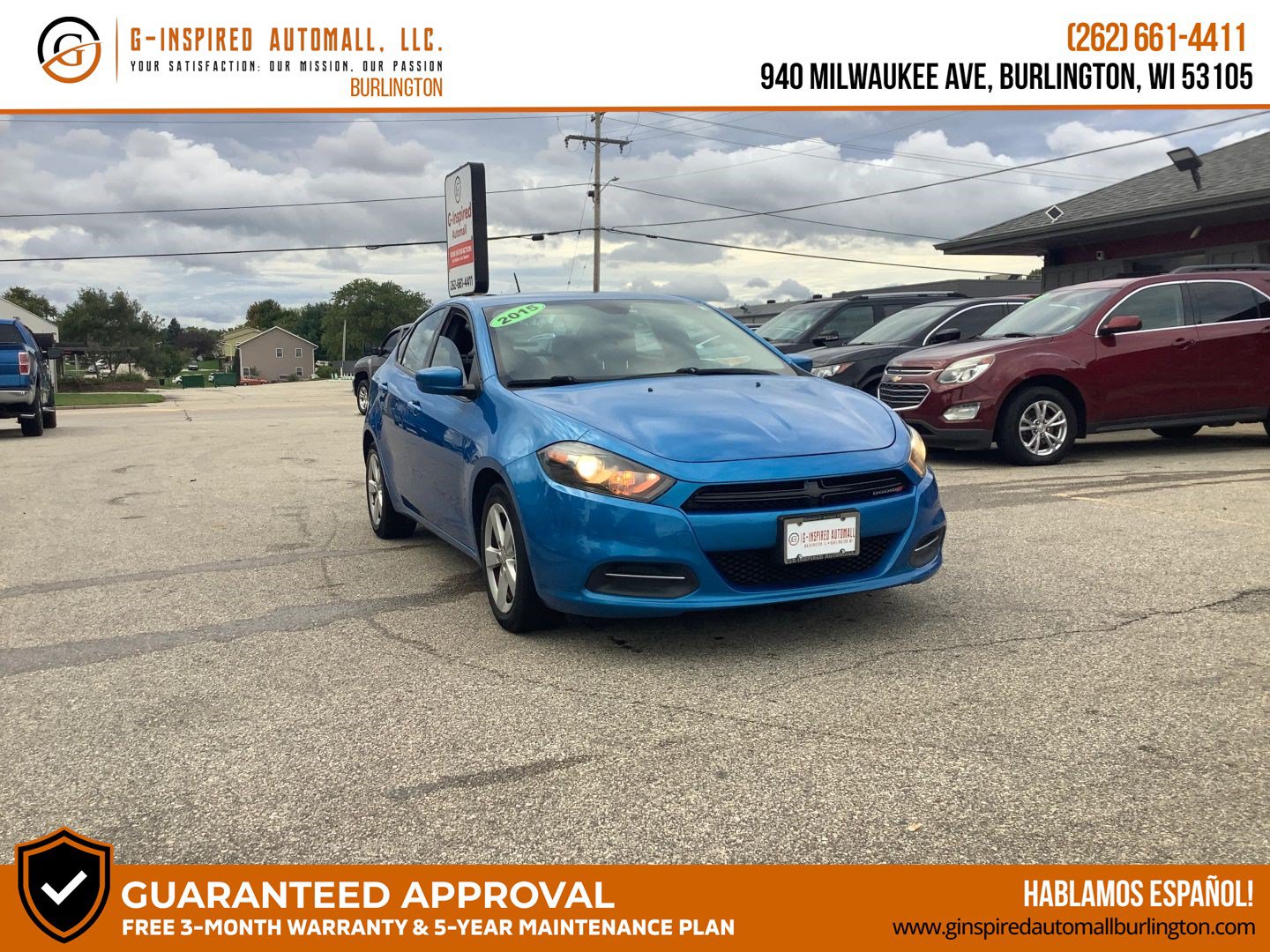 Used 2015 Dodge Dart SXT FWD image 1