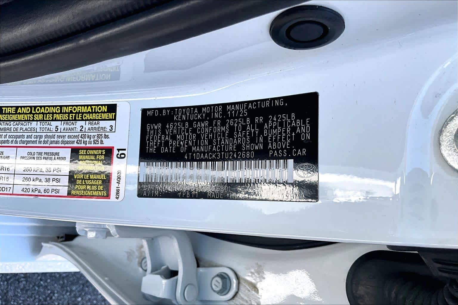 Certified 2026 Toyota Camry LE FWD image 34