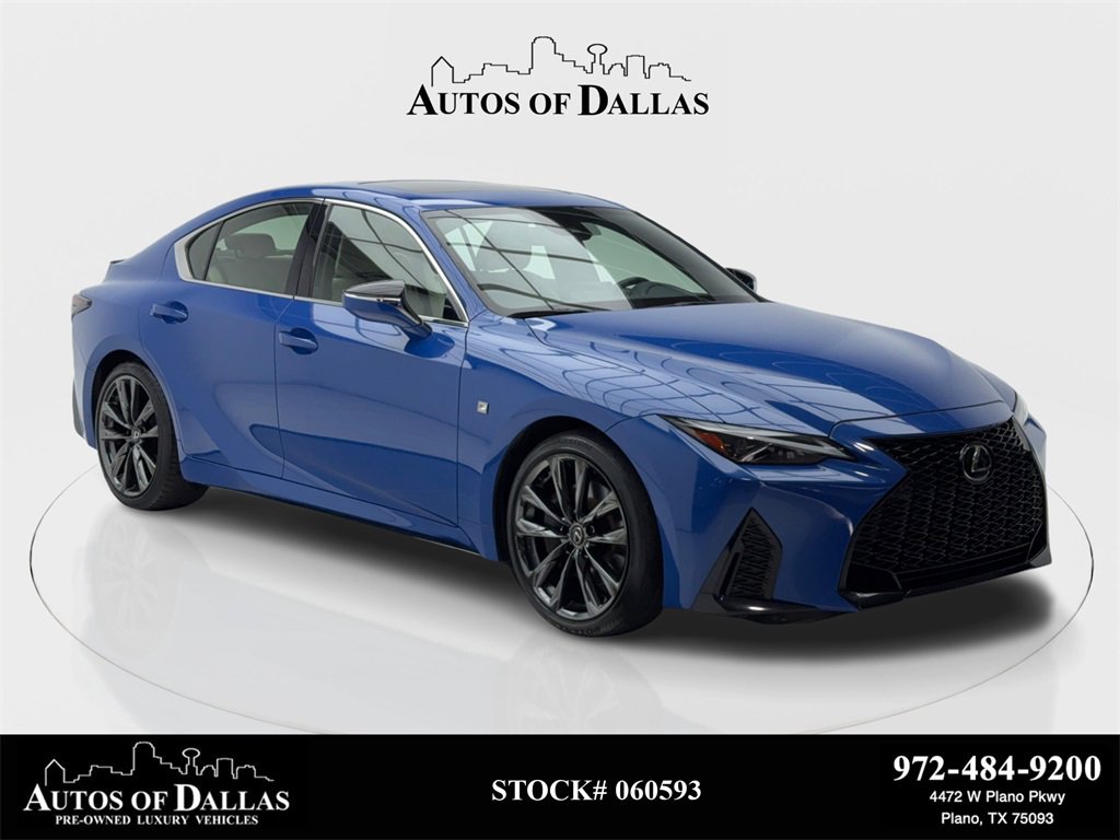 Used 2023 Lexus IS 350 F Sport w/ Memory Package