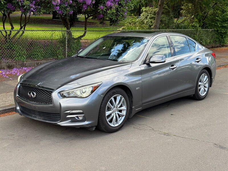 Used 2017 INFINITI Q50 3.0t Premium w/ 3.0T Premium Plus Package RWD image 1