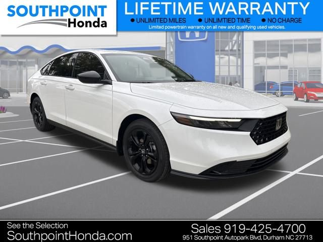 New 2025 Honda Accord SE