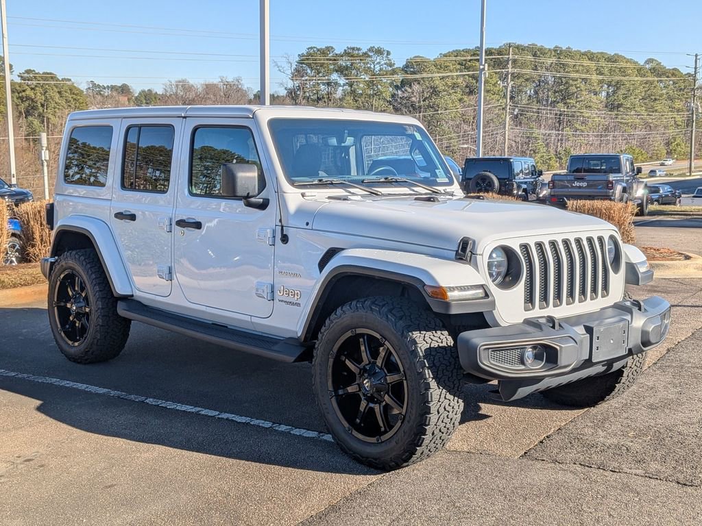 Used 2019 Jeep Wrangler Unlimited Sahara w/ Uconnect 4C Nav & Sound Group image 7