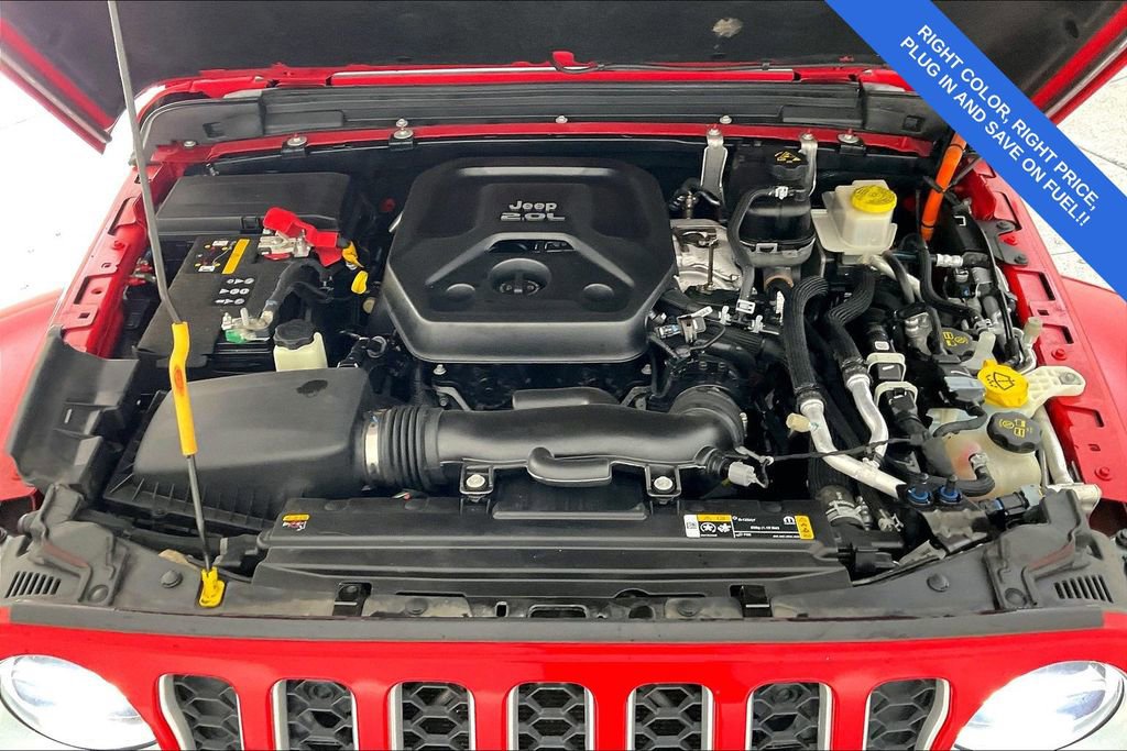 Used 2021 Jeep Wrangler Unlimited Sahara 4xe w/ Cold Weather Group image 13