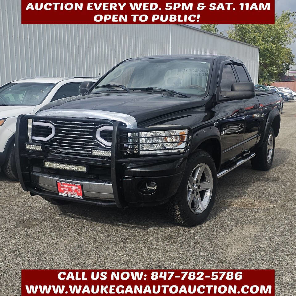 Used 2008 Dodge Ram 1500 Truck Laramie w/ Trailer Tow Group