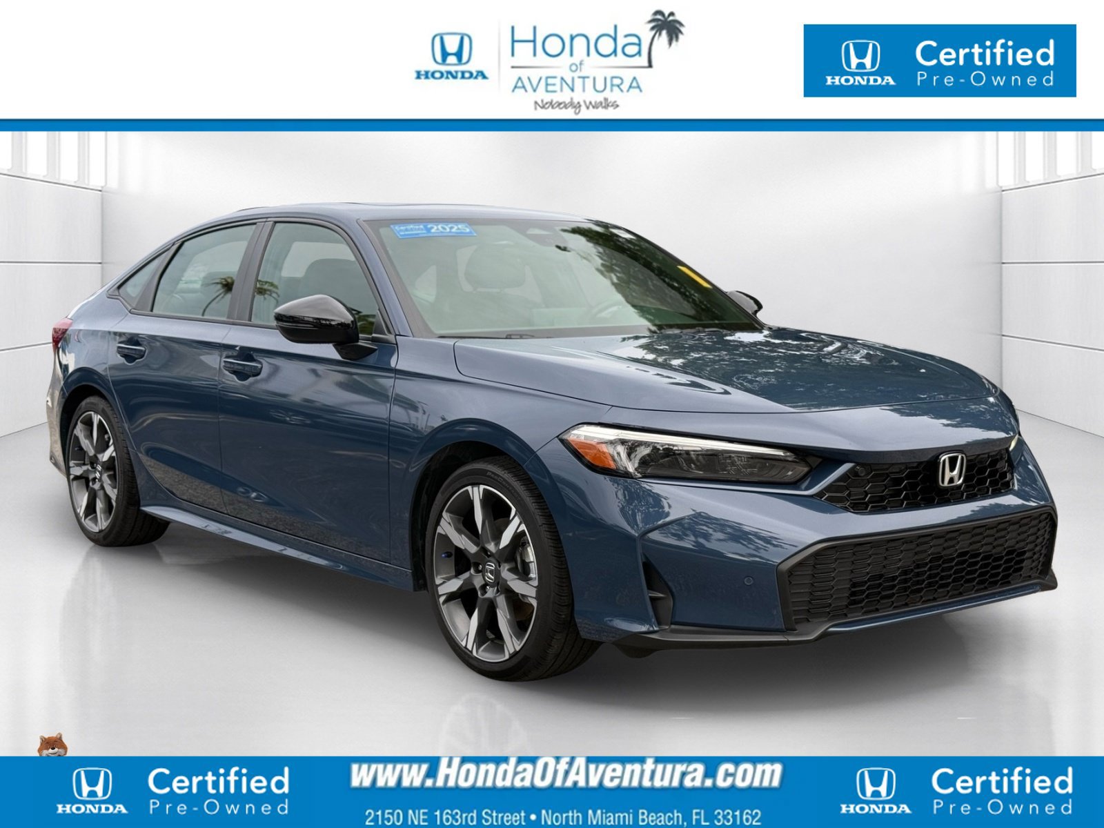 Certified 2025 Honda Civic Sport