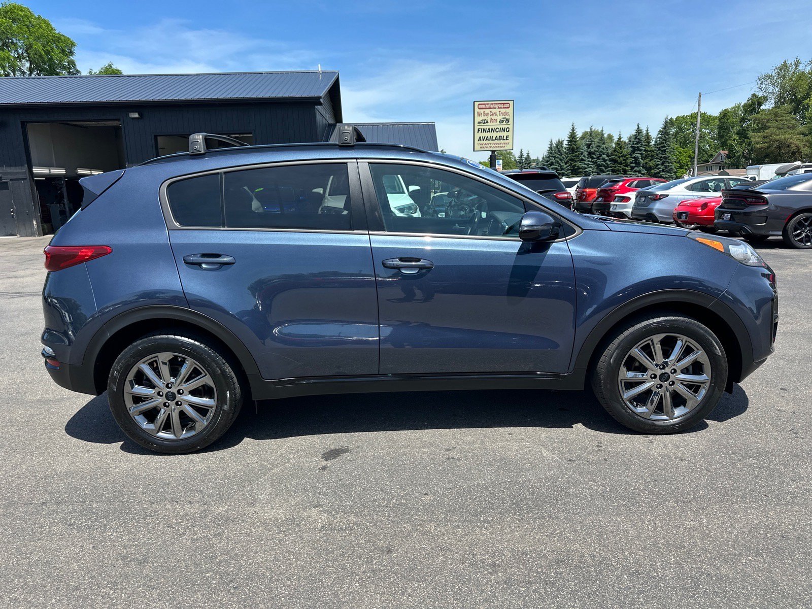 Used 2022 Kia Sportage Nightfall Edition w/ Nighfall AWD Premium Package image 2