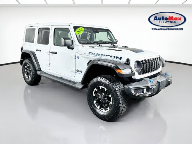 Used 2024 Jeep Wrangler Unlimited Rubicon 4xe w/ Technology Group AWD/4WD image 1