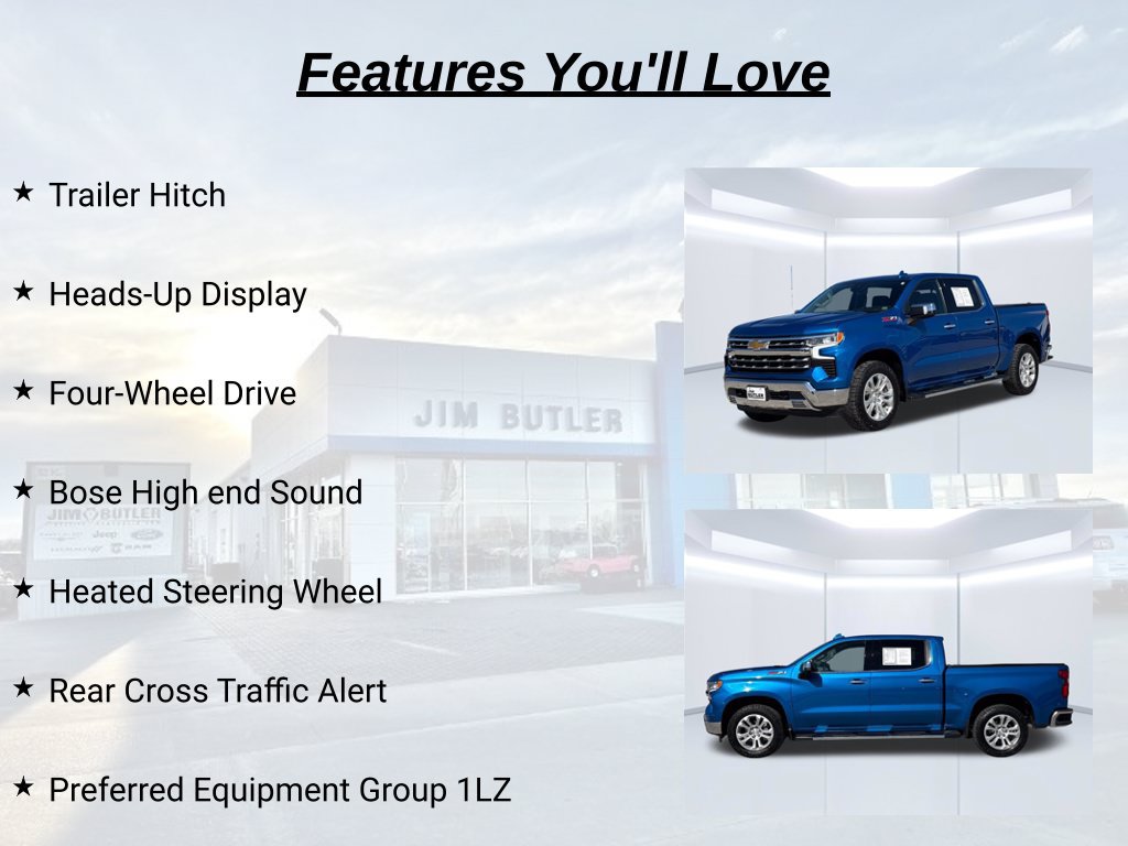Used 2022 Chevrolet Silverado 1500 LTZ w/ Technology Package AWD/4WD image 27