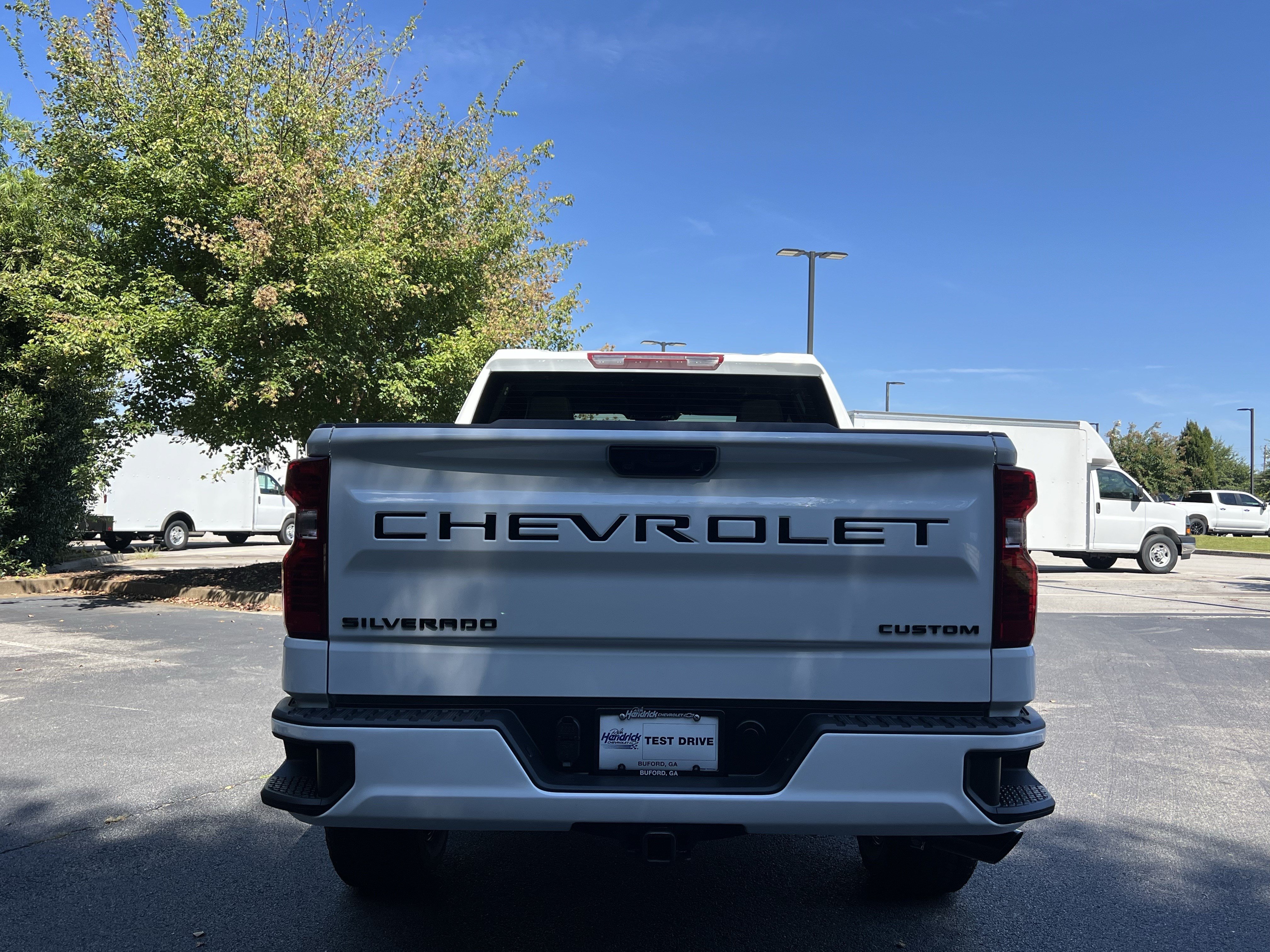 New 2026 Chevrolet Silverado 1500 Custom w/ Turbomax Blackout Package AWD/4WD image 8
