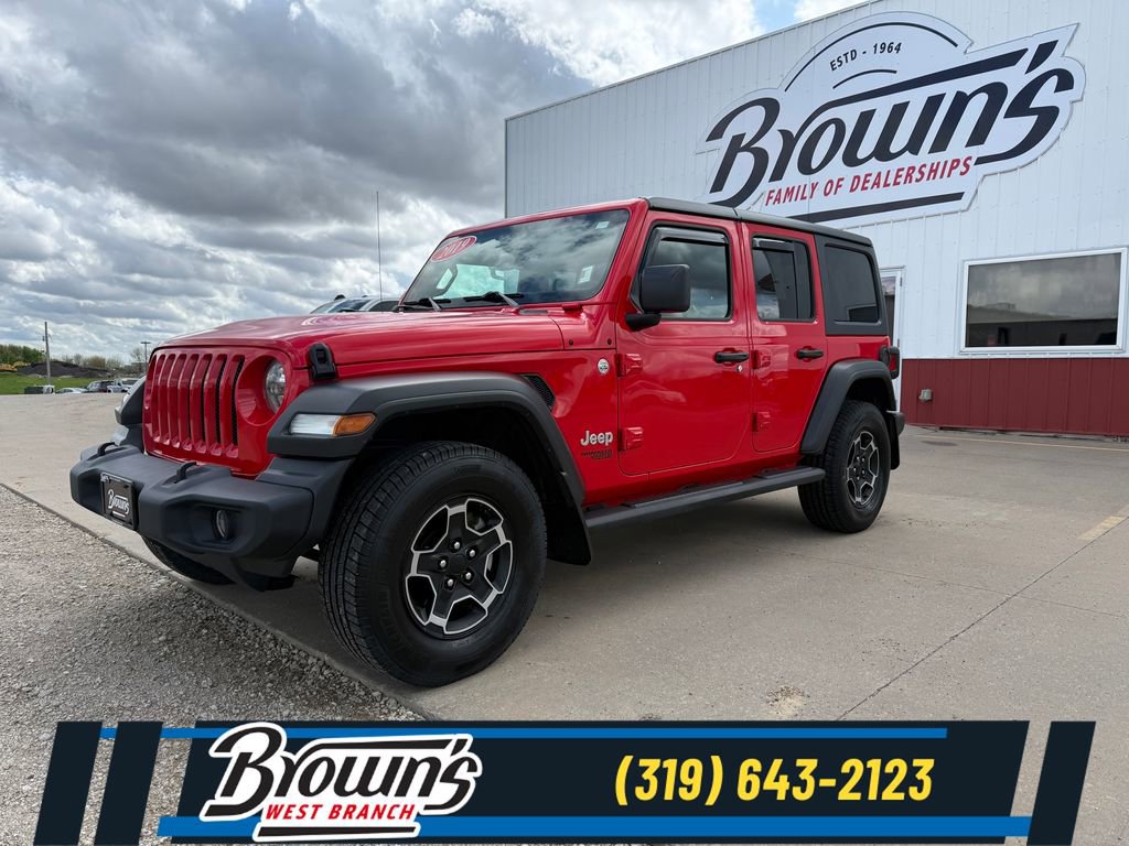 Used 2019 Jeep Wrangler Unlimited Sport S AWD/4WD image 1